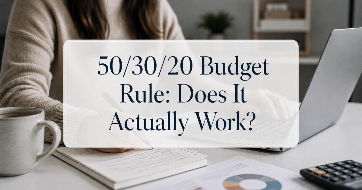 Featured image for 50/30/20 Budget Rule: Does It Actually Work?