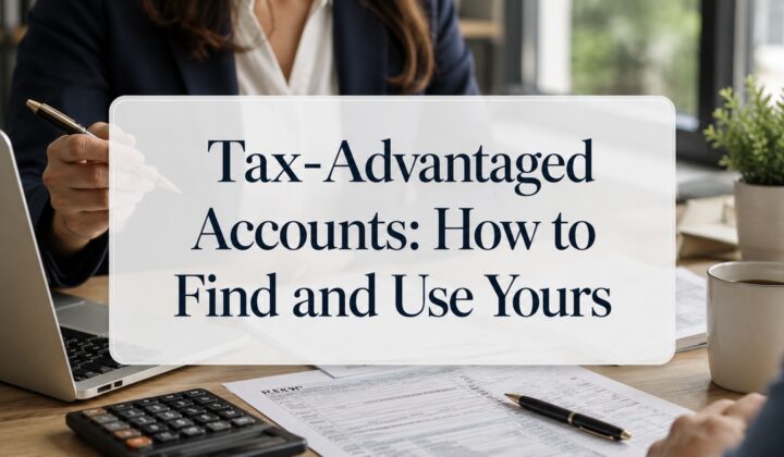 Featured image for Tax-Advantaged Accounts: How to Find and Use Yours
