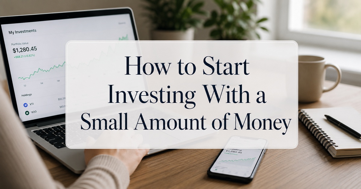 Featured image for How to Start Investing With a Small Amount of Money